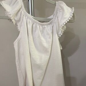 Crewcuts Ruffle Sleeve Top